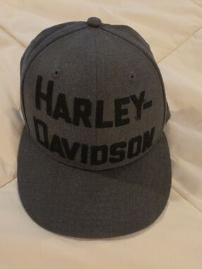 Harley-Davidson Dark Gray Logo Snapback Cap